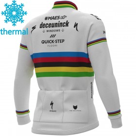 Maillot vélo 2021 Deceuninck-Quick-Step Hiver Thermal Fleece N002